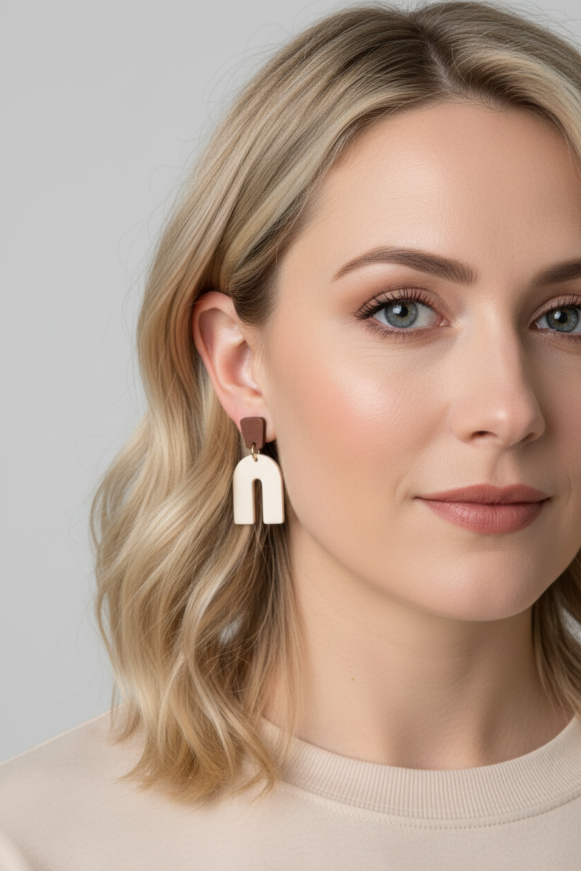 ARCH DANGLES - natural