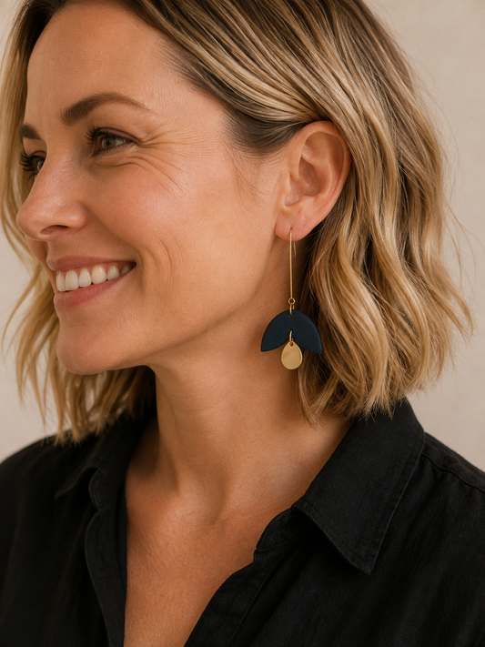 GRACIE DANGLES -black