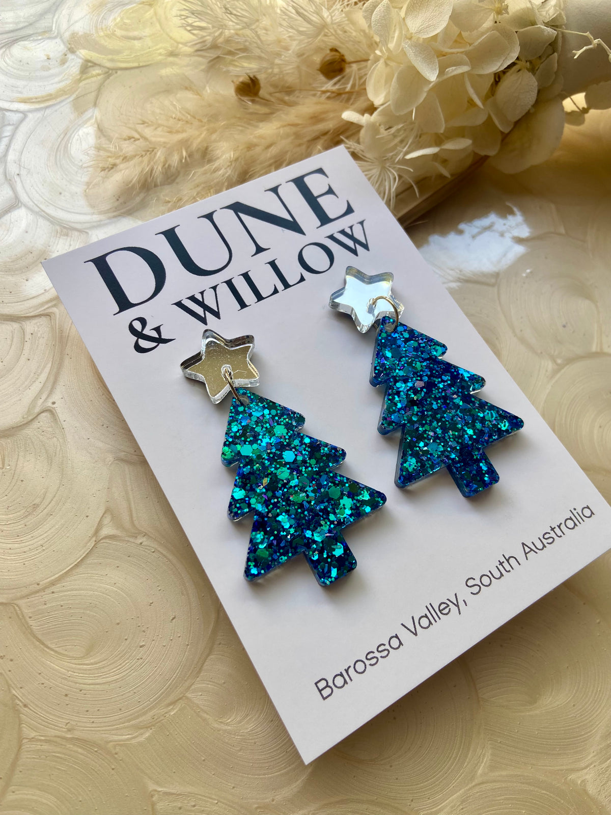 TREE DANGLES- ice blue
