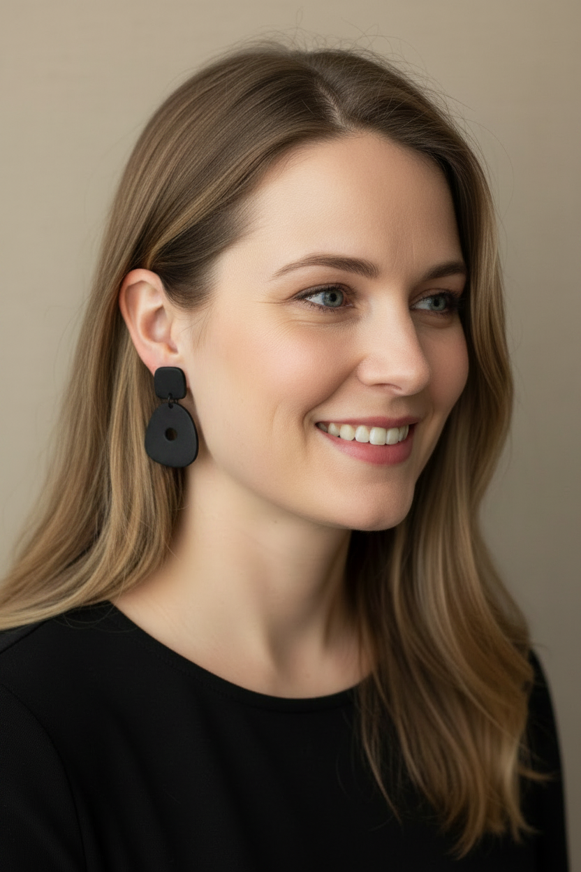 BREE DANGLE -black