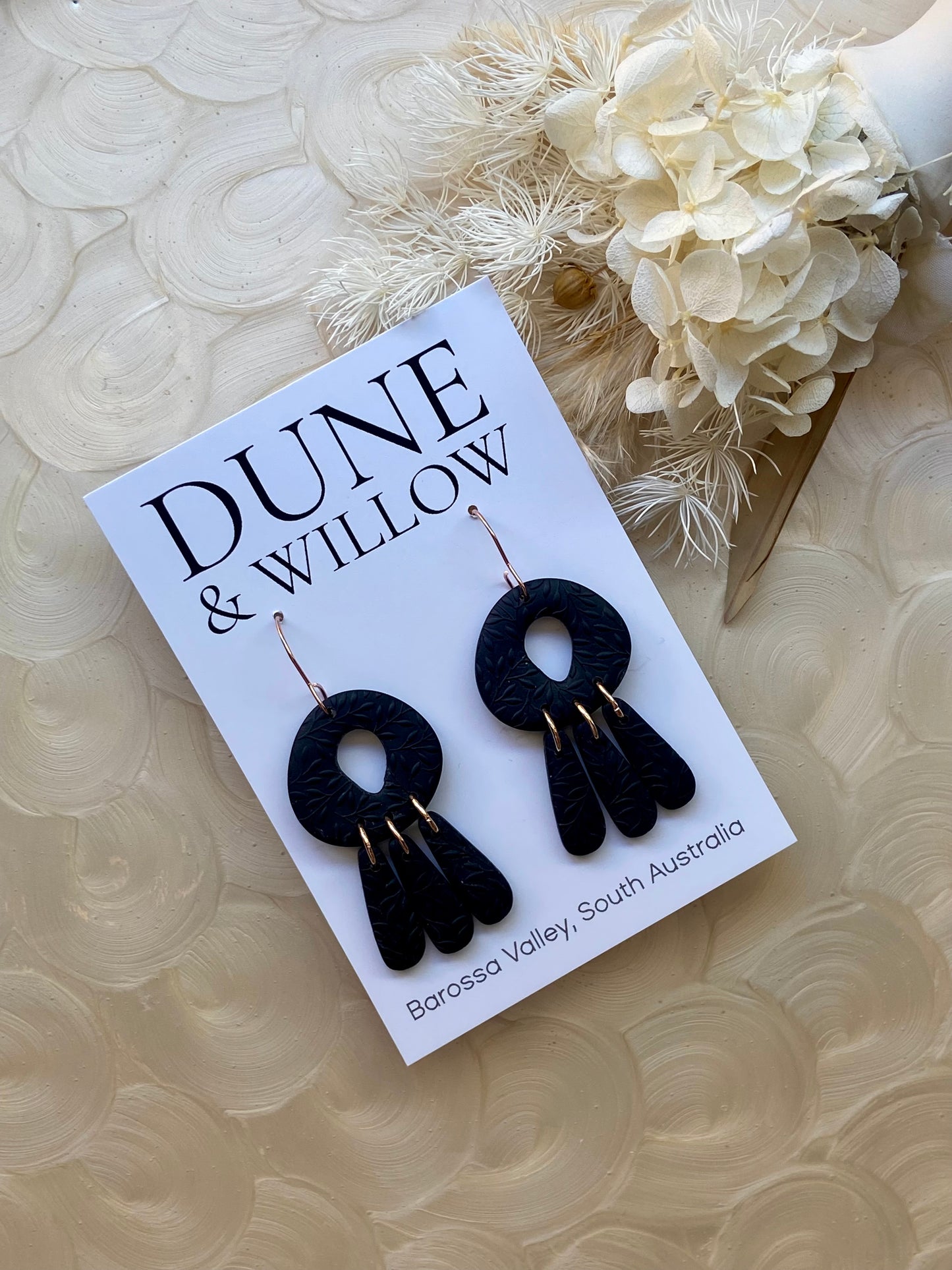 ADELE DANGLE -black