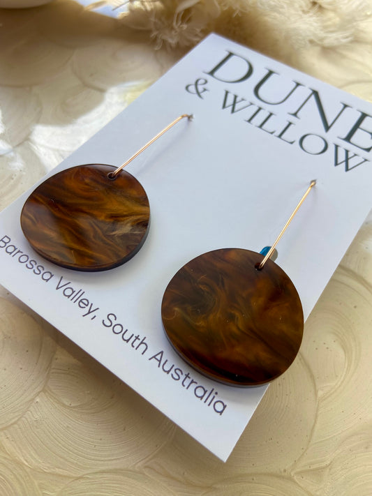 MARLEY DANGLES -tortoiseshell