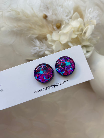MERMAID SPARKLE STUDS- small