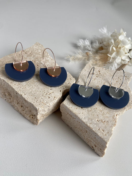 ELLERY DANGLES -storm blue