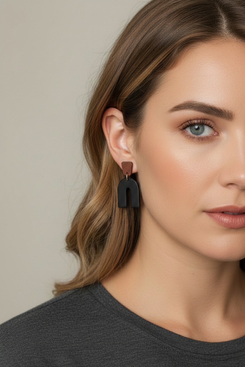 ARCH DANGLES - black