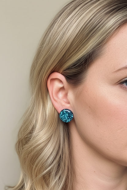 ICE BLUE STUDS