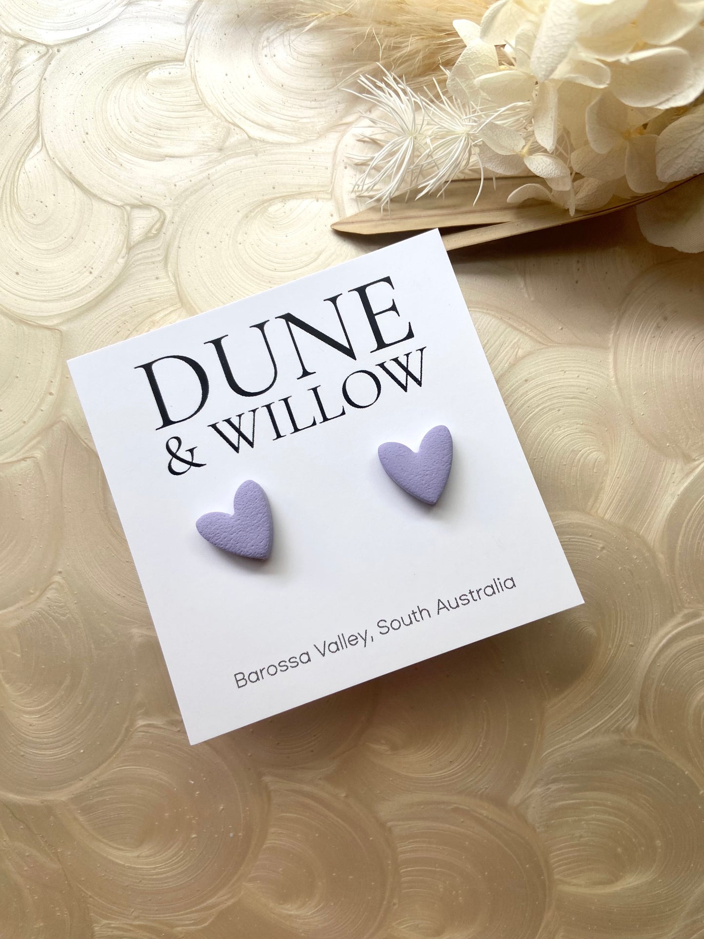 SMALL HEART STUDS