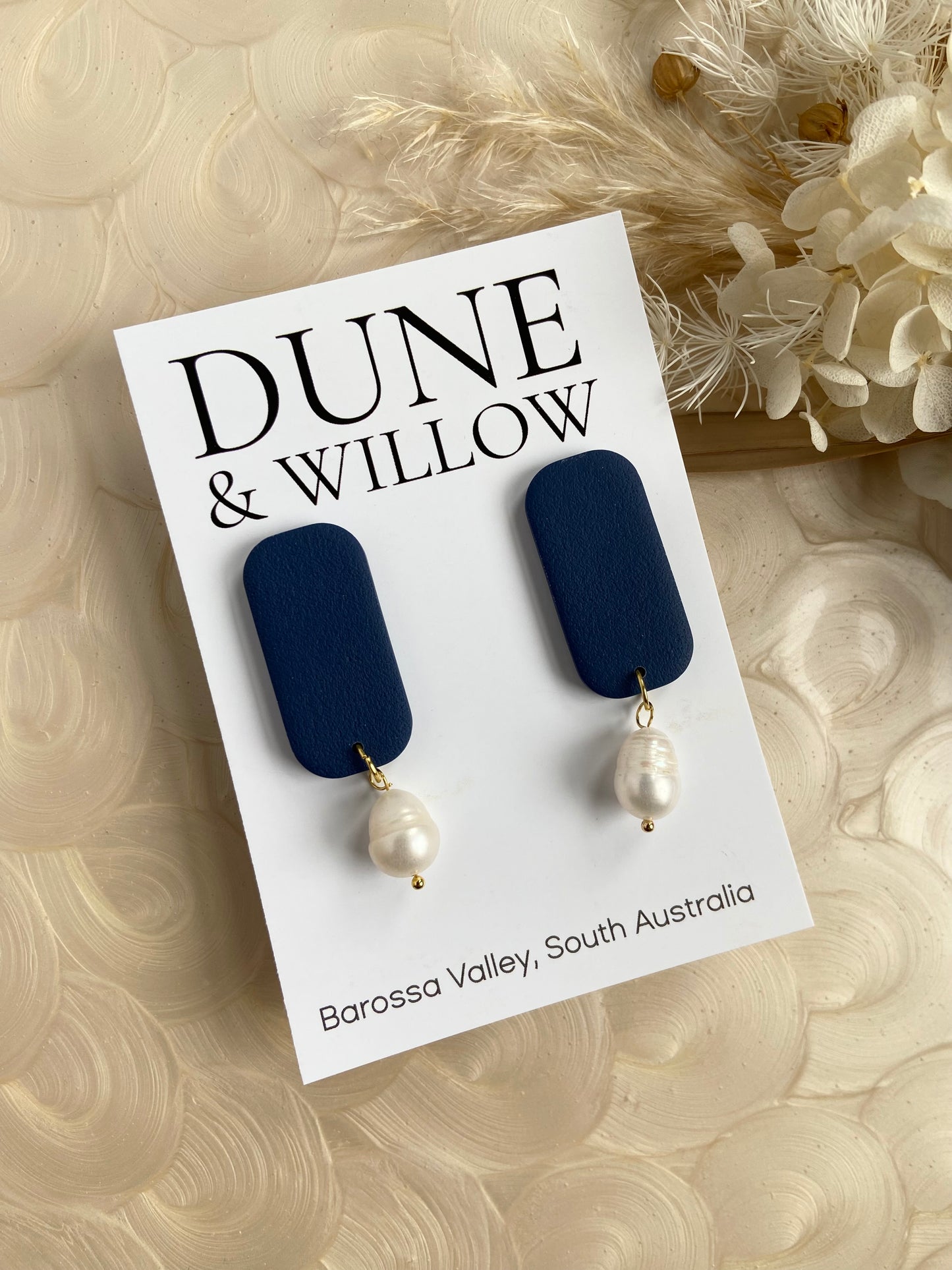 ELIZA DANGLES -navy