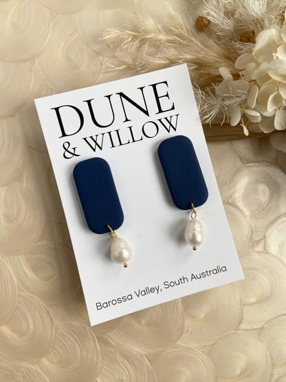 ELIZA DANGLES -navy