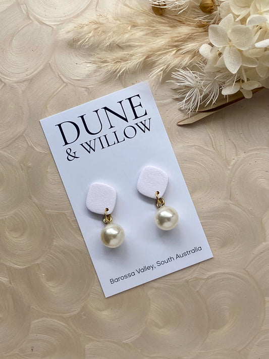 ELODIE DANGLES- white