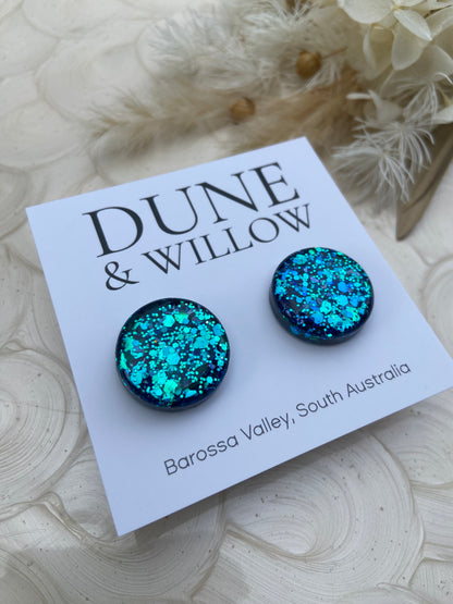 ICE BLUE STUDS
