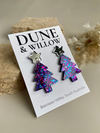 TREE DANGLES- mermaid sparkle