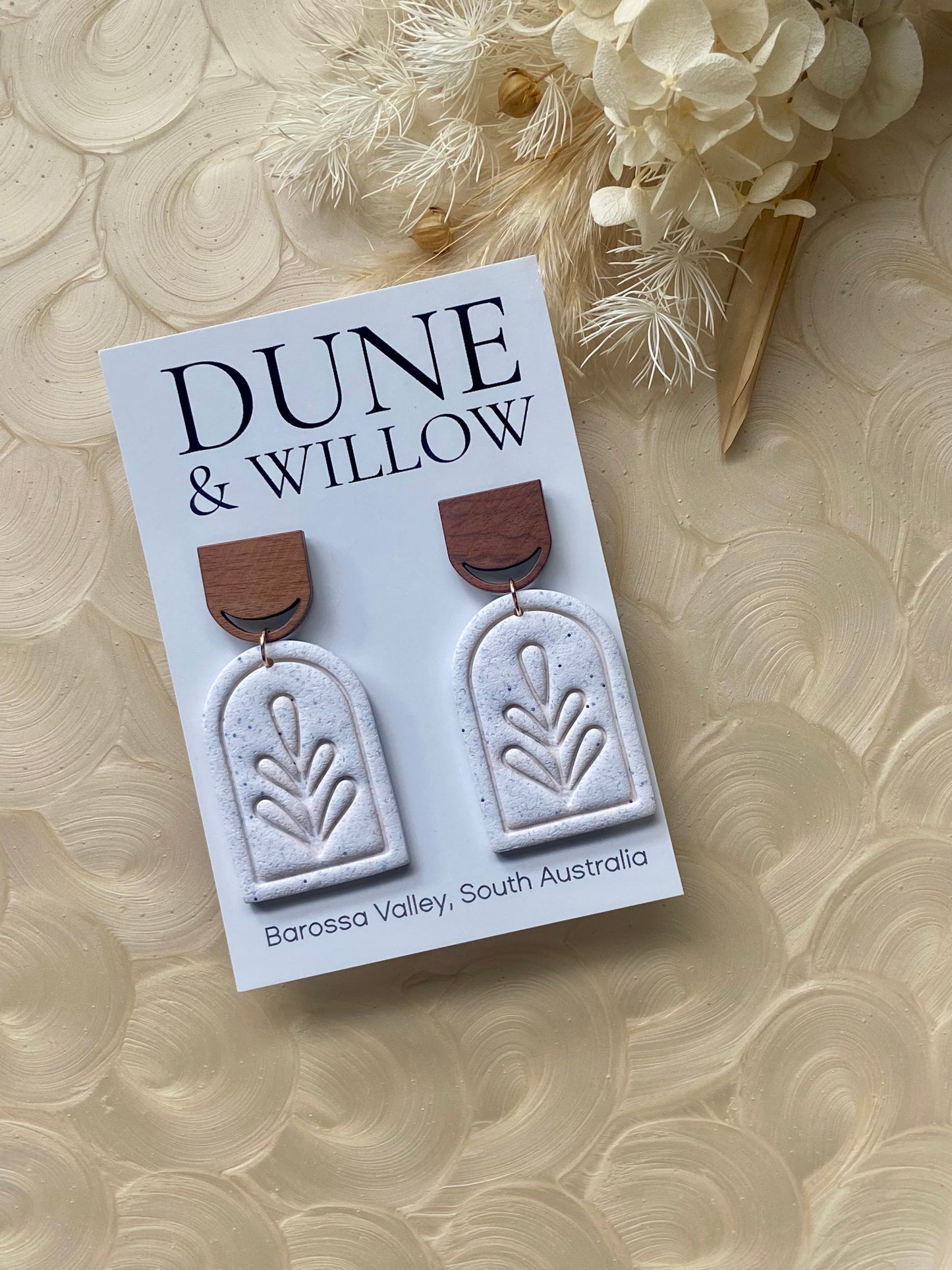 EVA DANGLES -antique white
