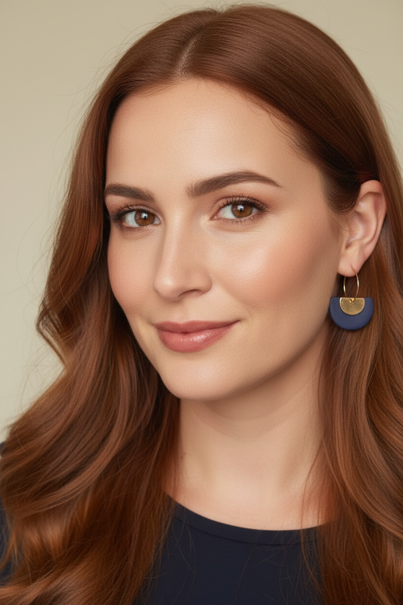 ELLERY DANGLES -storm blue