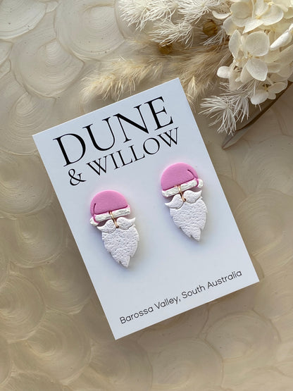 SANTA DANGLES -pink