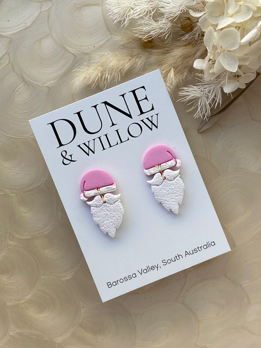 SANTA DANGLES -pink