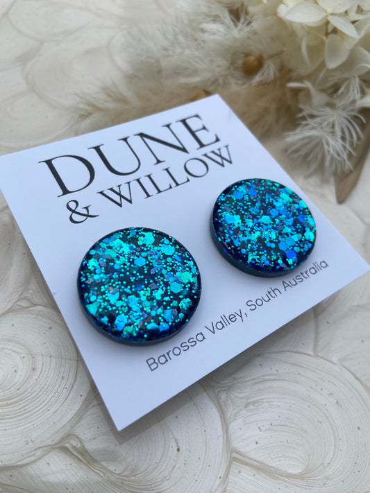 ICE BLUE STUDS