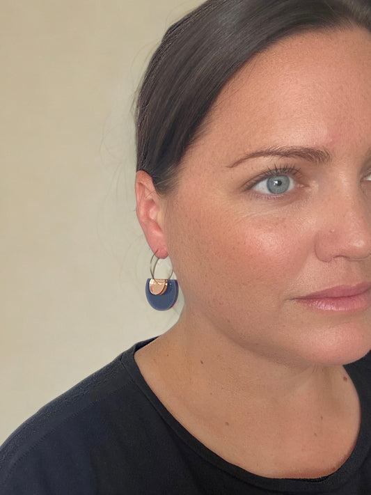 ELLERY DANGLES - black/gunmetal