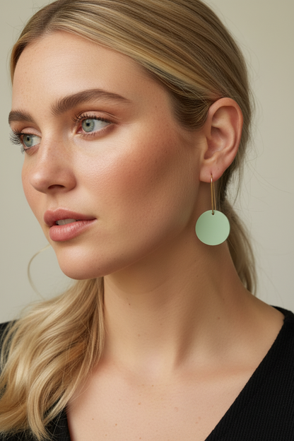 MARLEY DANGLES- gumnut green