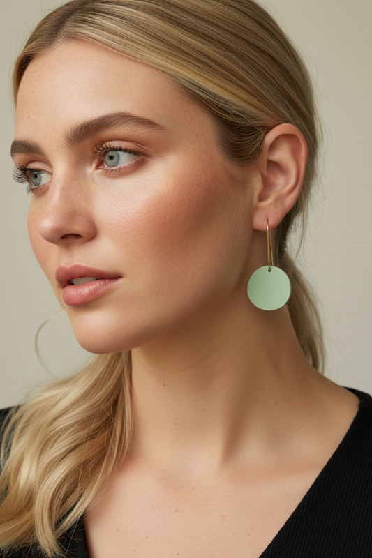 MARLEY DANGLES- gumnut green