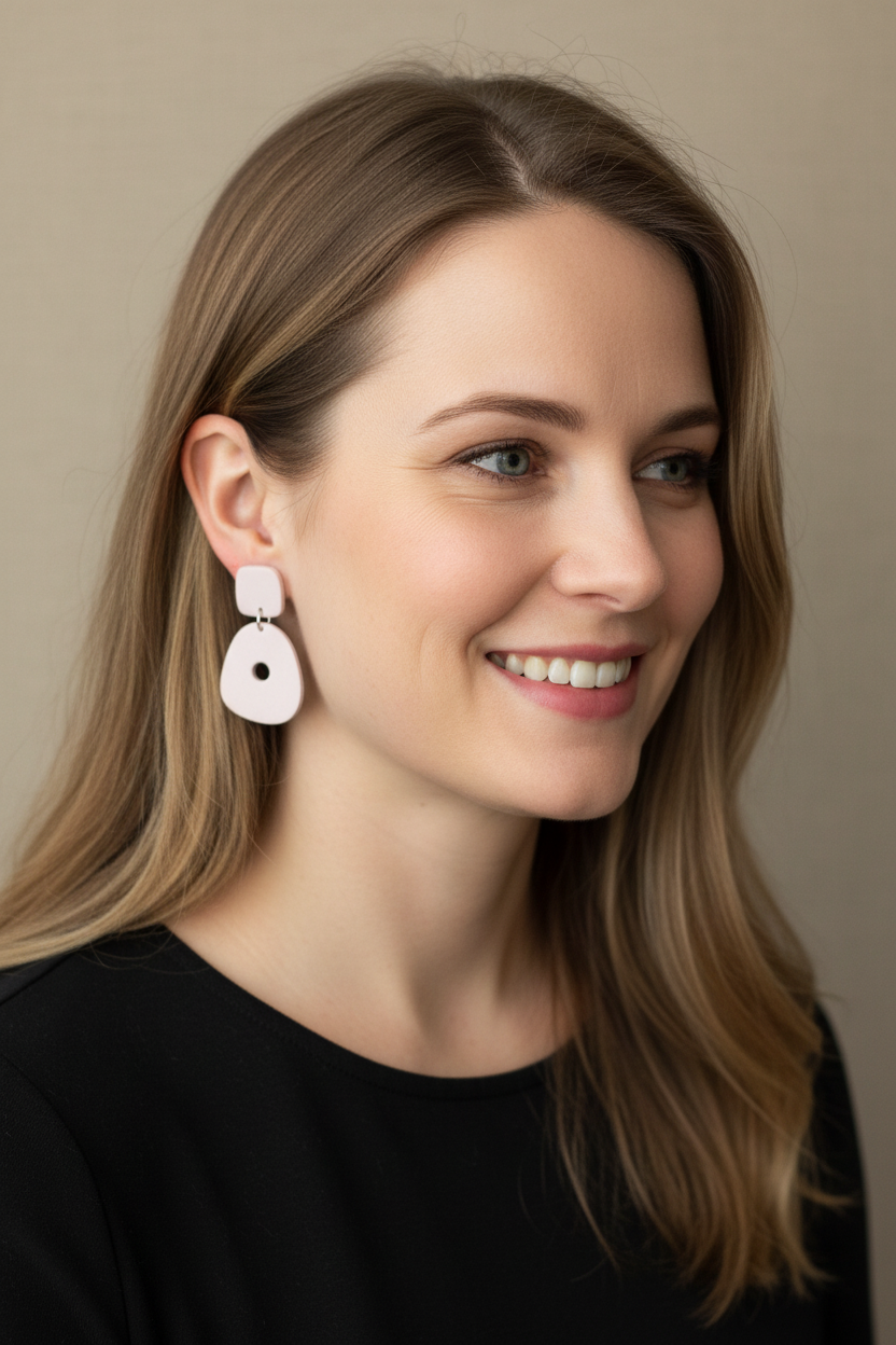 BREE DANGLES -ruby