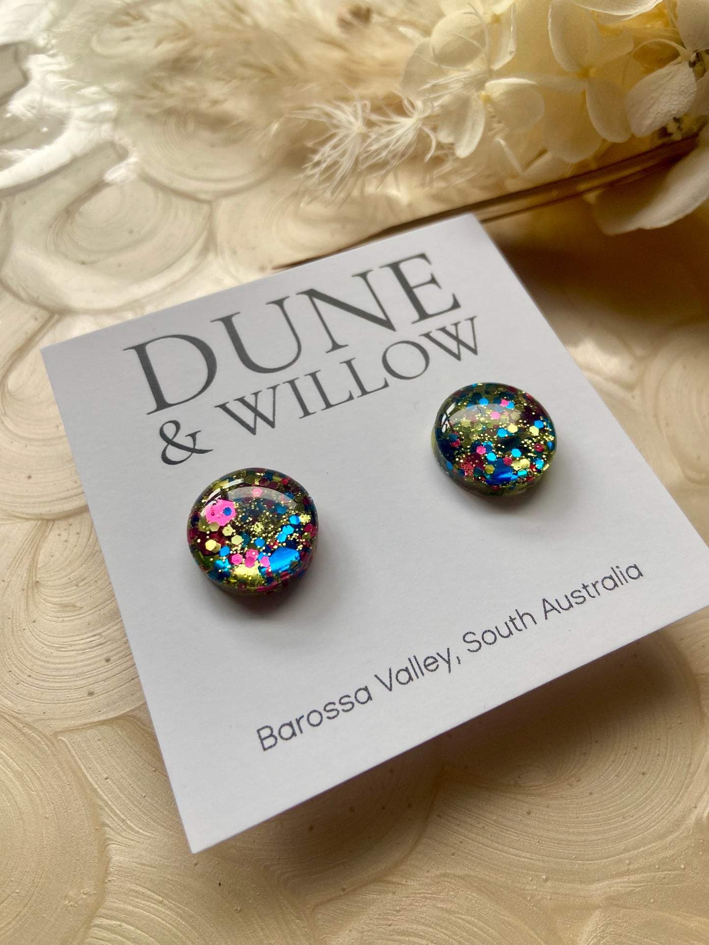 ROYAL KALEIDOSCOPE STUDS- small