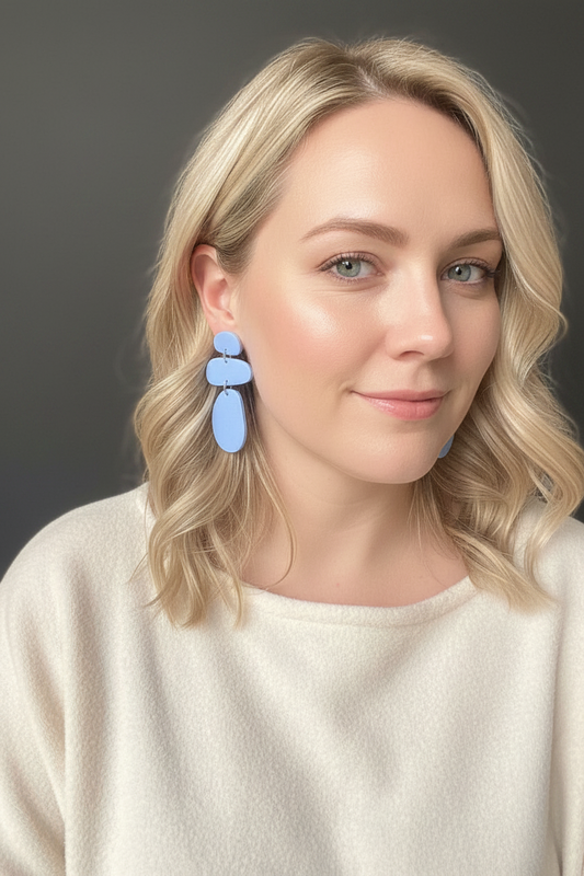 PEBBLE DANGLE seafoam