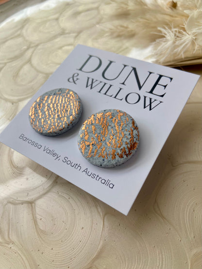 LARGE CALLIE STUDS stone