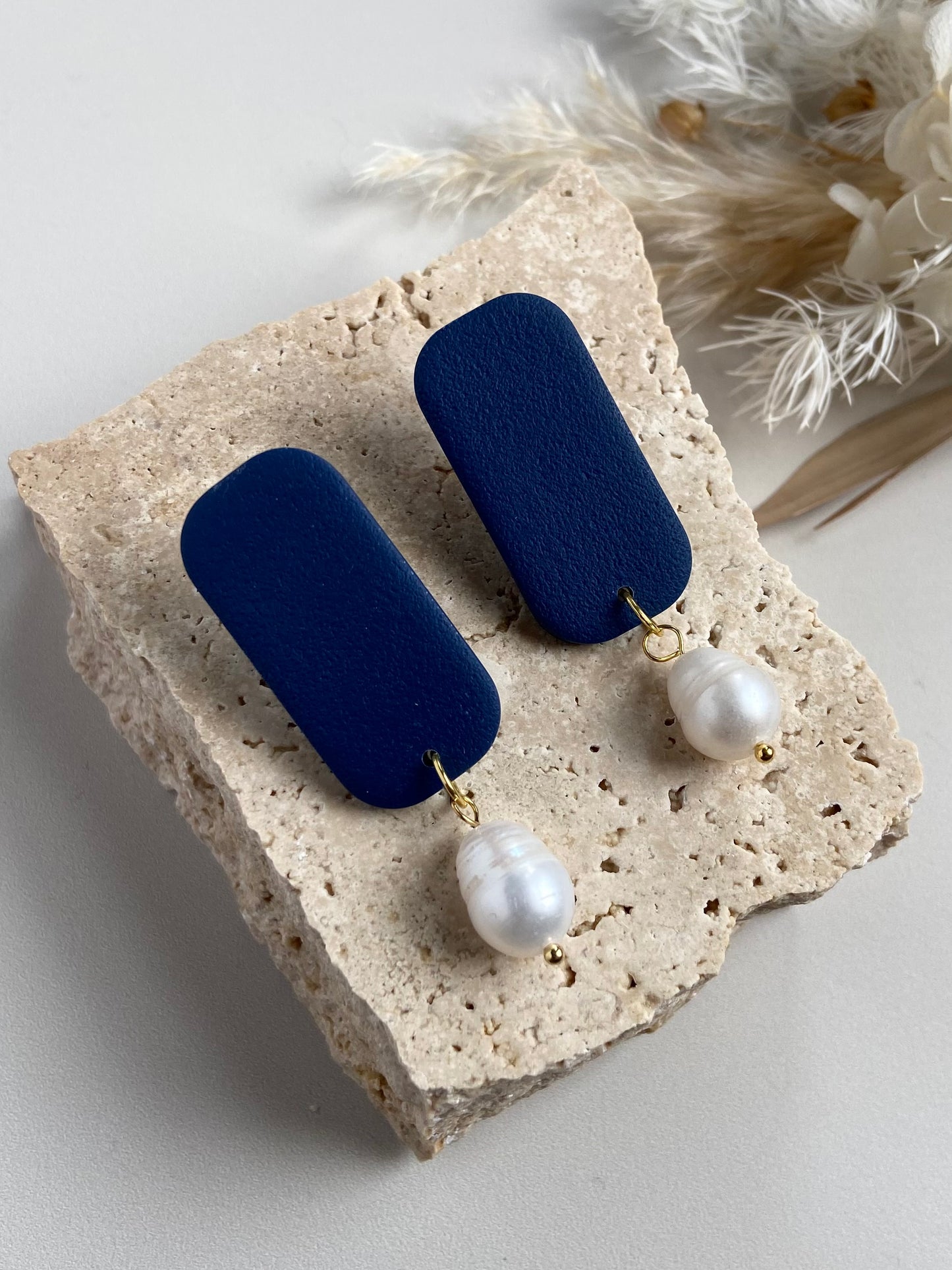 ELIZA DANGLES -navy