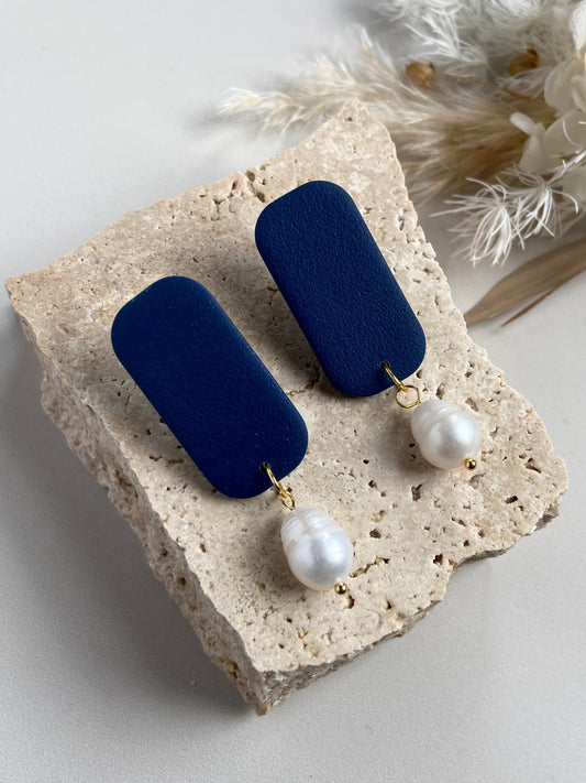 ELIZA DANGLES -navy