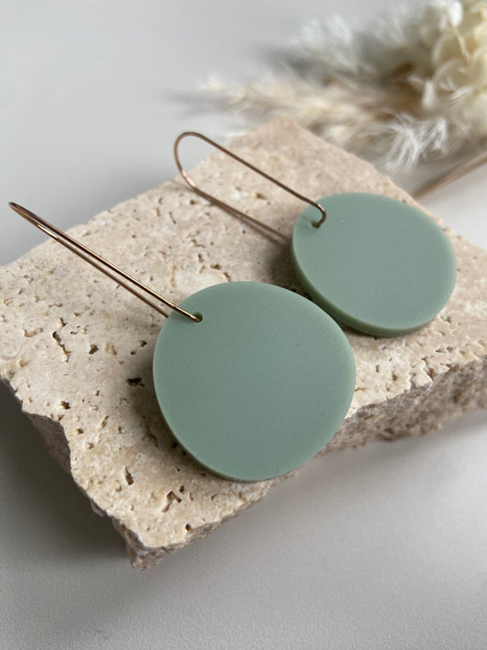 MARLEY DANGLES- gumnut green