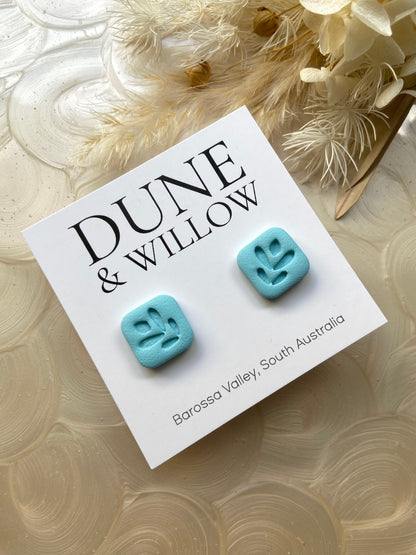 FLORAL PRINT STUDS