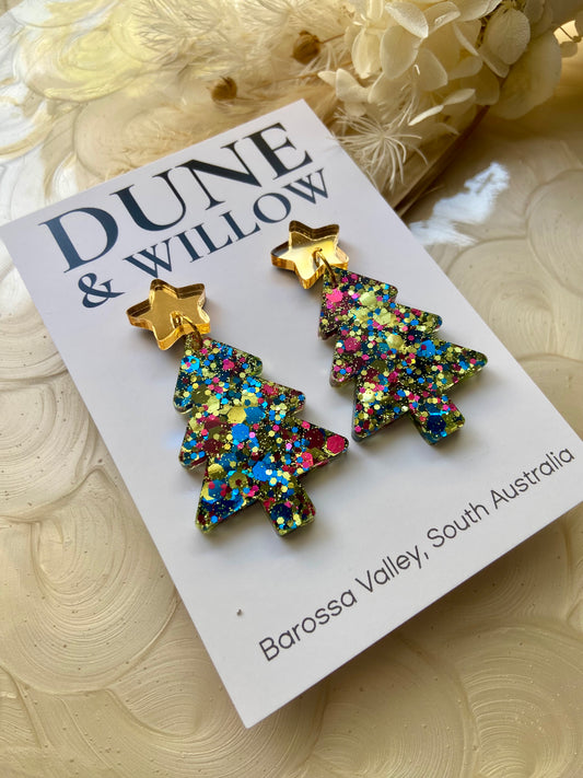 TREE DANGLES- royal kaleidoscope